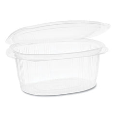 Pactiv Evergreen EarthChoice® PET Hinged Lid Deli Containers, 32 oz, 7.31 x 5.88 x 3.25, Clear, 280/Carton