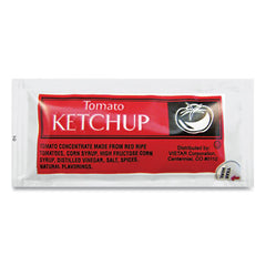 Vistar Condiment Packets, Ketchup, 0.25 oz Packet, 200/Carton