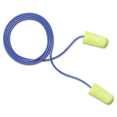 3M™ E·A·Rsoft™ Yellow Neons™ Soft Foam Earplugs, Corded, Regular Size, 200 Pairs