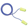 3M™ E·A·Rsoft™ Yellow Neons™ Soft Foam Earplugs, Corded, Regular Size, 200 Pairs Ear Plugs-Single Use - Office Ready