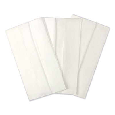GEN Tall-Fold Napkins, 1-Ply, 7 x 13 1/4, White, 10,000/Carton Napkins-Dinner - Office Ready