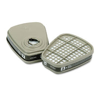 3M™ 6000 Series NIOSH Approved Respirator Cartridges, 2/Pack Respirator Cartridges & Filters-Cartridge - Office Ready