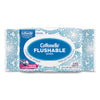 Cottonelle® Fresh Care Flushable Cleansing Cloths, White, 3.73 x 5.5, 84/Pack Towels & Wipes-Hand/Body Wet Wipe - Office Ready