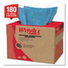 WypAll® Oil, Grease & Ink Cloths, Grease and Ink Cloths, BRAG Box, 12.1 x 16.8, Blue, 180/Box Towels & Wipes-Shop Towels and Rags - Office Ready