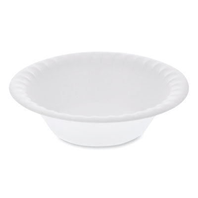 Pactiv Evergreen Unlaminated Foam Dinnerware, Bowl, 12 oz, 6