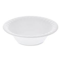 Dart® EPS Foam Bowl - 6 oz., Squat, White