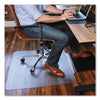ES Robbins® Sit or Stand Mat® for Carpet or Hard Floors, 36 x 53 with Lip, Clear/Black Anti Fatigue Mats - Office Ready