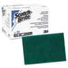 Scotch-Brite™ PROFESSIONAL Heavy-Duty Scouring Pad 86, 6 x 9, Green, 12/Pack, 3 Packs/Carton Scouring Pads/Sticks-Pad - Office Ready
