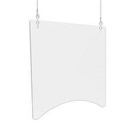 deflecto® Hanging Barrier, 23.75
