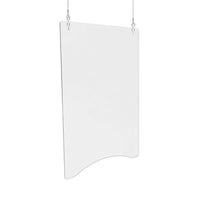deflecto® Hanging Barrier, 23.75