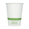 World Centric® Paper Hot Cups, 12 oz, White, 1,000/Carton Cups-Hot Drink, Paper - Office Ready