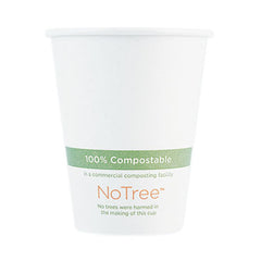 World Centric® NoTree™ Paper Hot Cups, 4 oz, Natural, 1,000/Carton