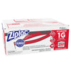 Ziploc® Double Zipper Storage Bags, 1 gal, 1.75 mil, 10.56" x 10.75", Clear, 250/Box Bags-Zipper & Slider Food Storage Bags - Office Ready