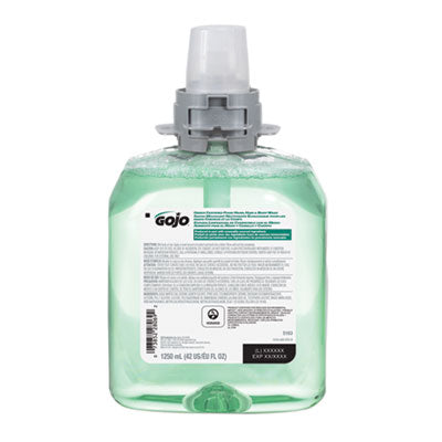 GOJO® Green Certified Foam Hand, Hair & Body Wash, Cucumber Melon, 1,250 mL Refill, 4/Carton Personal Soaps-Foam Refill - Office Ready
