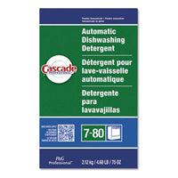 Cascade Professional™ Automatic Dishwasher Detergent Powder, Fresh Scent, 75 oz Box, 7/Carton Automatic Dishwasher Detergents - Office Ready