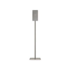 HON® Hand Sanitizer Station Stand, 12 x 16 x 54, Silver