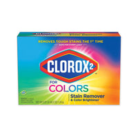 Clorox 2® Laundry Stain Remover and Color Booster Powder, Original, 49.2 oz Box, 4/Carton Cleaners & Detergents-Laundry Pretreatment - Office Ready
