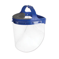 Suncast Commercial® Fully Assembled Full Length Face Shield with Head Gear, 16.5 x 10.25 x 11, 16/Carton Safety Headgear Accessories-Face Shield Visor/Window - Office Ready