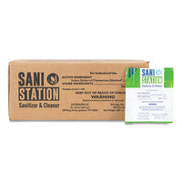 San Jamar® Sani Station Sanitizer and Cleaner, 0.5 oz Packets, 100/Pack Disinfectants/Sanitizers - Office Ready