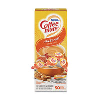 Coffee mate® Liquid Coffee Creamer, Hazelnut, 0.38 oz Mini Cups, 50/Box Coffee Condiments-Creamer - Office Ready