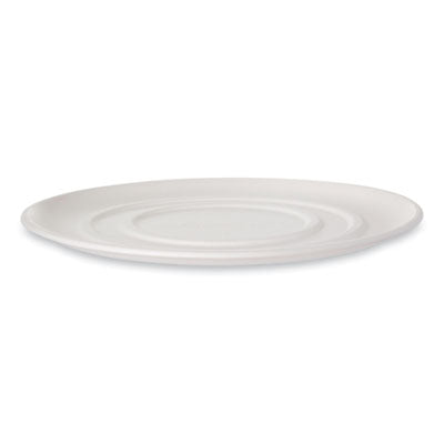 Eco-Products® WorldView™ Sugarcane Pizza Trays, 16 x 16 x 02, White, 50/Carton Food Containers-Takeout Bowl/Base, Paper - Office Ready