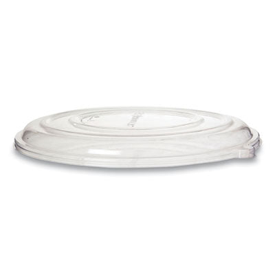 Eco-Products® 100% Recycled Content Pizza Tray Lids, 14 x 14 x 0.2, Clear, 50/Carton Food Containers-Takeout Lid, Plastic - Office Ready