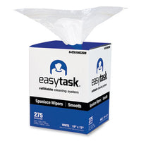 HOSPECO® Easy Task A100 Wiper, Center-Pull, 10 x 12, 275 Sheets/Roll with Zipper Bag Towels & Wipes-Cleaner/Detergent Wet Wipe - Office Ready