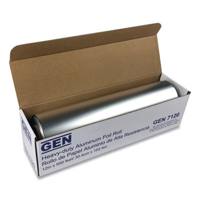 GEN Heavy-Duty Aluminum Foil Roll, 12
