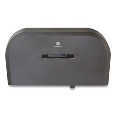 Georgia Pacific® Professional Jumbo Jr. Bathroom Tissue Dispenser, Double Roll, 22.1 x 4.8 x 12.1, Black