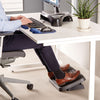 Fellowes® Standard Footrest, Adjustable, 17.63w x 13.13d x 3.75h, Graphite Footrests - Office Ready