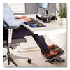 Fellowes® Ultimate Foot Support, HPS, 17.75w x 13.25d x 4 to 6.5h, Black/Gray Footrests - Office Ready