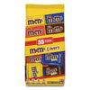 M & M's® Fun Size Variety Mix, Caramel, Milk Chocolate, Peanut, Peanut Butter Flavors, 30.35 oz Bag, 55 Packs/Bag Candy - Office Ready