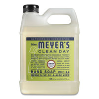 Mrs. Meyer's® Clean Day Liquid Hand Soap, Lemon Verbena, 33 oz Personal Soaps-Liquid Refill, Moisturizing - Office Ready