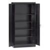 Tennsco 72" High Standard Cabinet, 36w x 18d x 72h, Black Office & All-Purpose Storage Cabinets - Office Ready