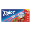 Ziploc® Slider Storage Bags, 1 gal, 9.5" x 10.56", Clear, 9/Carton Zipper & Slider Food Storage Bags - Office Ready