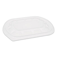 Pactiv Evergreen ClearView™ MealMaster® Lids with Fog Gard™ Coating, Medium Flat Lid, 8.13 x 6.5 x 0.38, Clear, 252/Carton Food Containers-Takeout Lid, Plastic - Office Ready