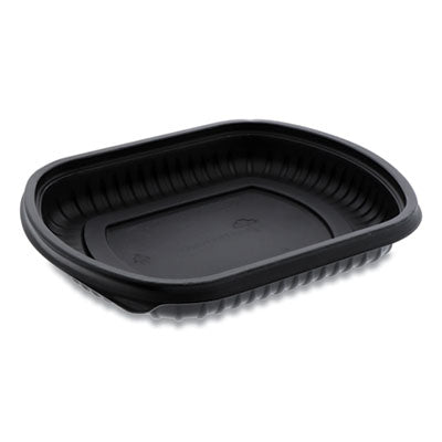 Pactiv Evergreen EarthChoice® ClearView™ MealMaster® Container, 16 oz, 8.13 x 6.5 x 1, Black, 252/Carton Food Containers-Takeout Bowl/Base, Plastic - Office Ready