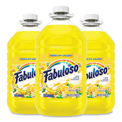 Fabuloso® Multi-Use Cleaner, Lemon Scent, 169 oz Bottle, 3/Carton