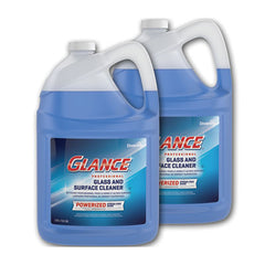 Diversey™ Glance Powerized Glass & Surface Cleaner, Liquid, 1 gal, 2/Carton