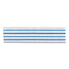 Rubbermaid® Commercial HYGEN™ Disposable Microfiber Pad, 4.75 x 19, White/Blue Stripes, 50/Pack, 3 Packs/Carton Towels & Wipes-Sweep Refill, Dry/Wet - Office Ready