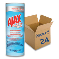 Ajax® Oxygen Bleach Powder Cleanser, 21oz Can, 24/Carton