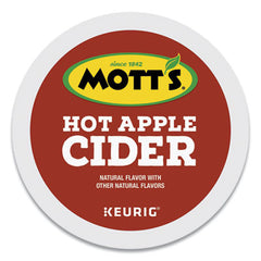 Mott's® Hot Apple Cider K-Cup® Pods, 1 oz K-Cup Pod, 24/Box