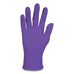 Kimtech™ PURPLE NITRILE* Exam Gloves, 242 mm Length, Large, Purple, 100/Box