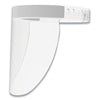 deflecto® Disposable Face Shield, 13 x 10, One Size Fits All, Clear, 100/Carton Safety Headgear Accessories-Face Shield Visor/Window - Office Ready