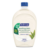 Softsoap® Moisturizing Hand Soap Refill with Aloe, Fresh, 50 oz Personal Soaps-Liquid Refill, Moisturizing - Office Ready