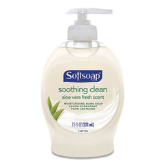 Softsoap® Moisturizing Hand Soap, Aloe, 7.5 oz Bottle, 6/Carton