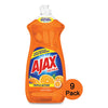 Ajax® Dish Detergent, Liquid, Orange Scent, 28 oz Bottle, 9/Carton Manual Dishwashing Detergents - Office Ready