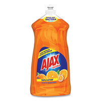 Ajax® Dish Detergent, Liquid, Antibacterial, Orange, 52 oz, Bottle Manual Dishwashing Detergents - Office Ready