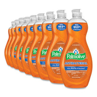 Palmolive® Ultra Antibacterial Dishwashing Liquid, 20 oz Bottle, 9/Carton Manual Dishwashing Detergents - Office Ready