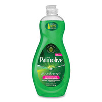Ultra Palmolive® Dishwashing Liquid, Ultra Strength, Original Scent, 20 oz Bottle Manual Dishwashing Detergents - Office Ready